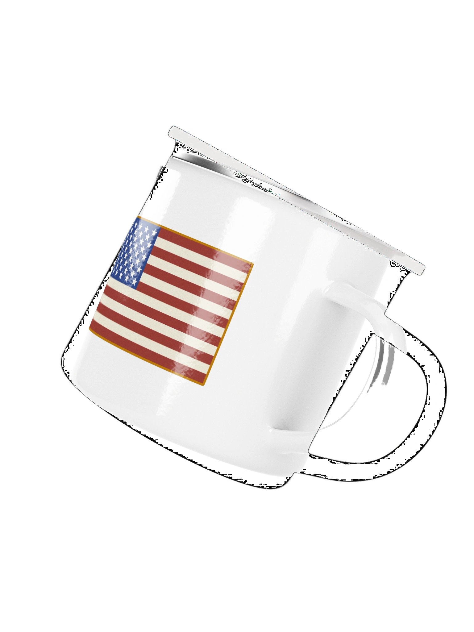 Channel Logo with Flag Enamal Mug - Semiquincentennial Edition product image (3)
