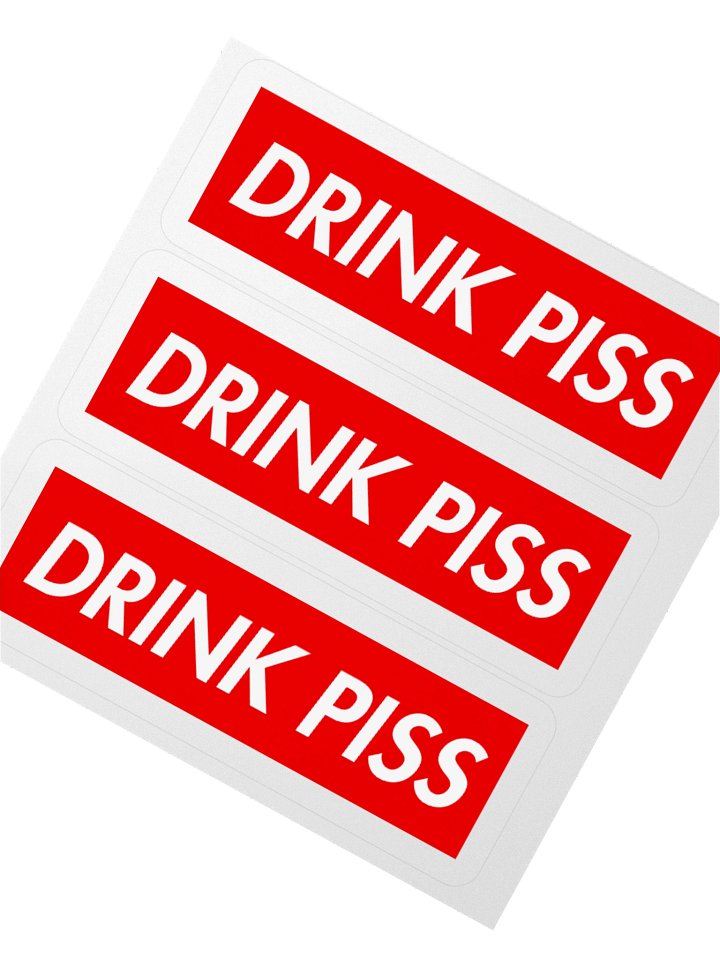 Piss Sticker product image (6)