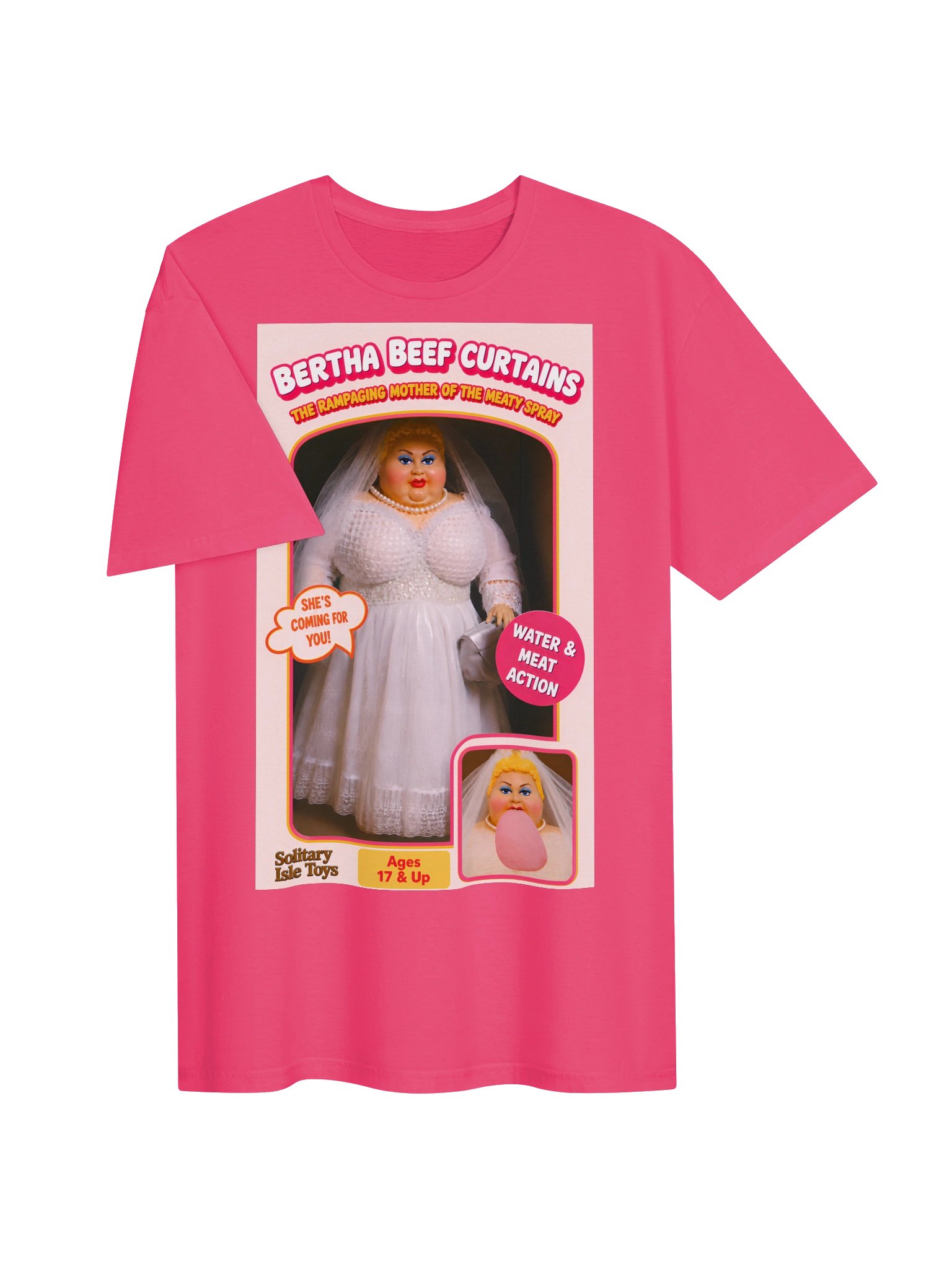 666 Toys | Bertha Beef Curtains | Gildan Unisex Softstyle T-Shirt product image (3)