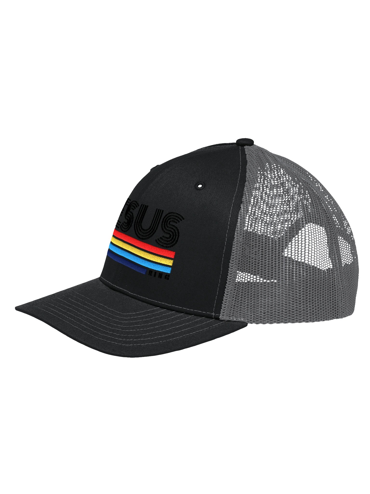 retro Jesus King Richardson Trucker Hat product image (8)