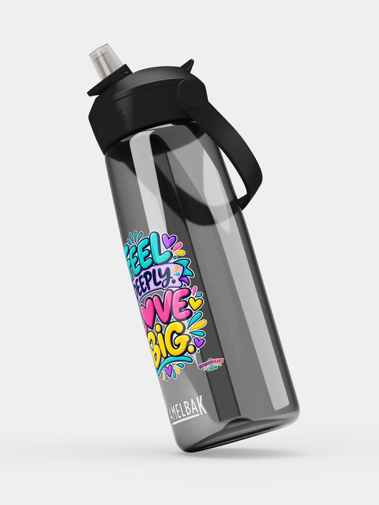 CamelBak Thrive® Flip Straw Inspirational Water Bottle - Feel Deeply. Love Big. product image (2)
