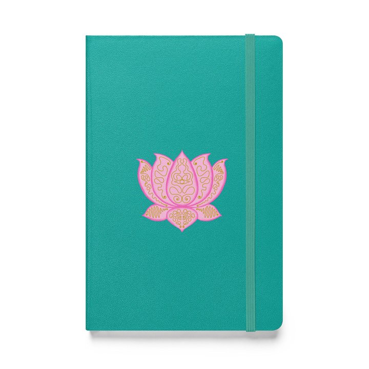 Golden Lotus Hardcover Journal product image (1)