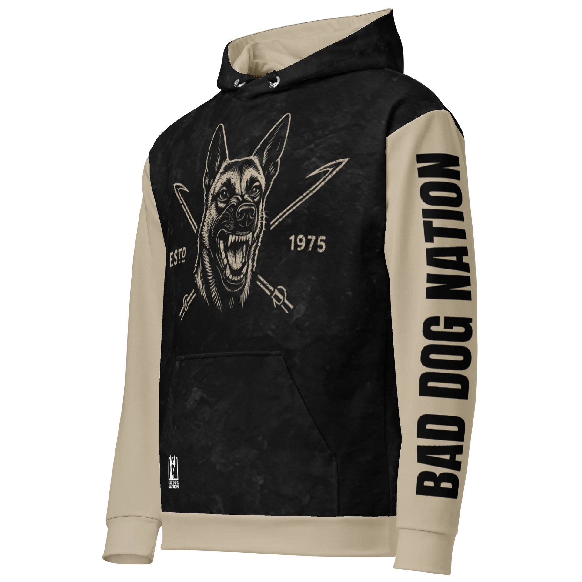 Quint's Land Shark Fishing - Premium Adult Unisex All Over Print Hoodie product image (4)