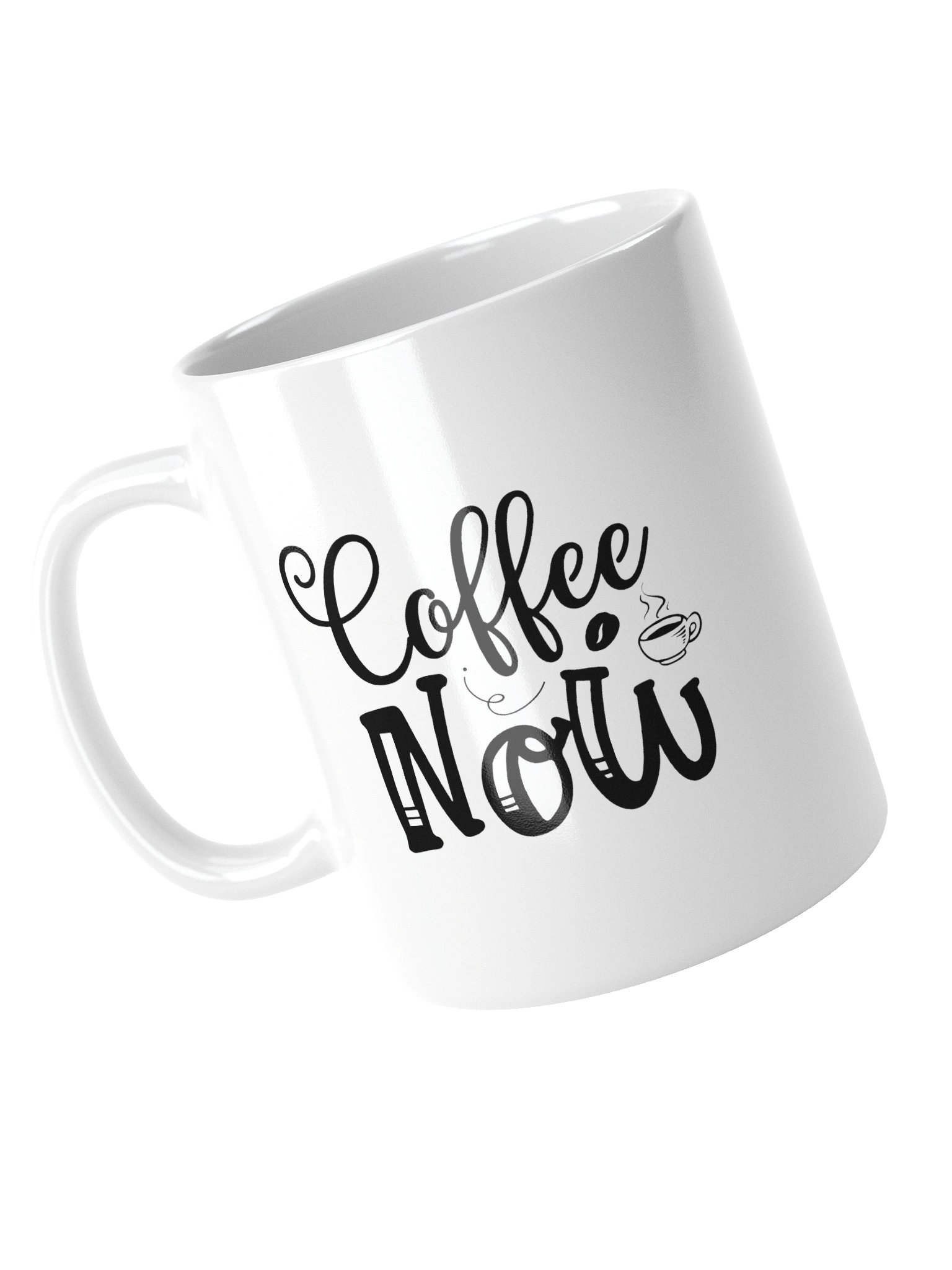 Coffee Now Funny Mug - Cute Urgent Caffeine Lover Ceramic Cup Gift product image (11)