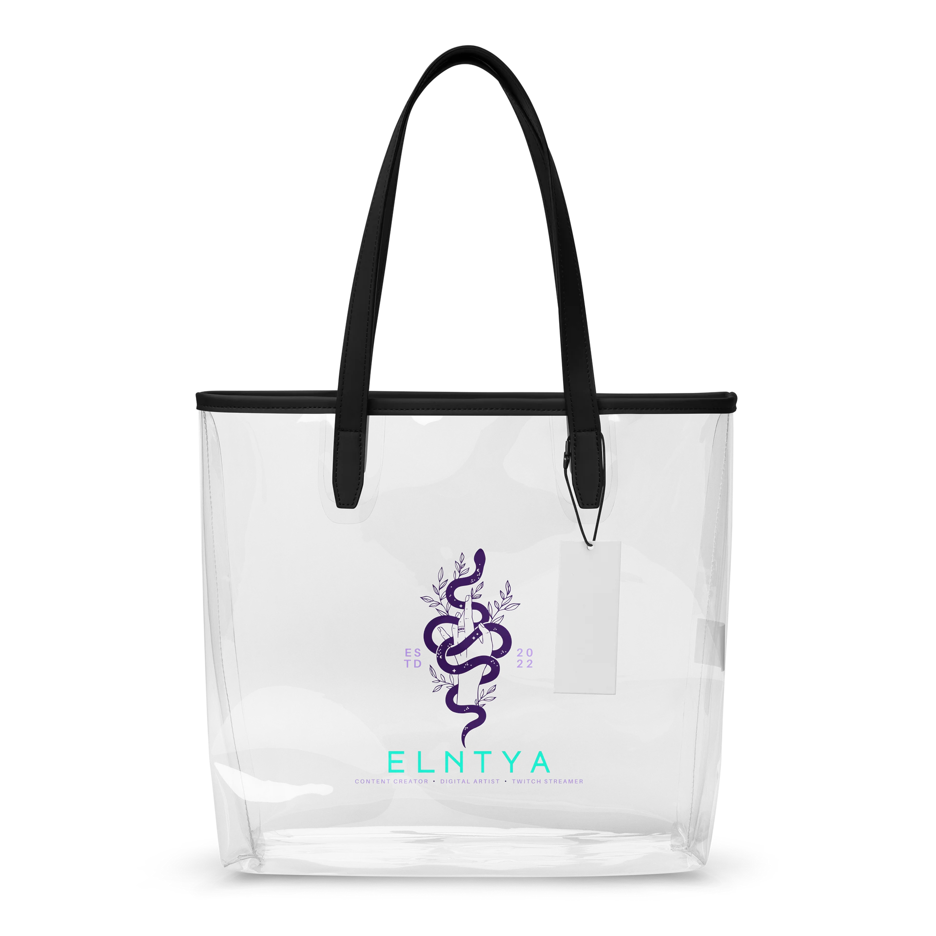 El Snek Logo Clear Tote Bag product image (1)