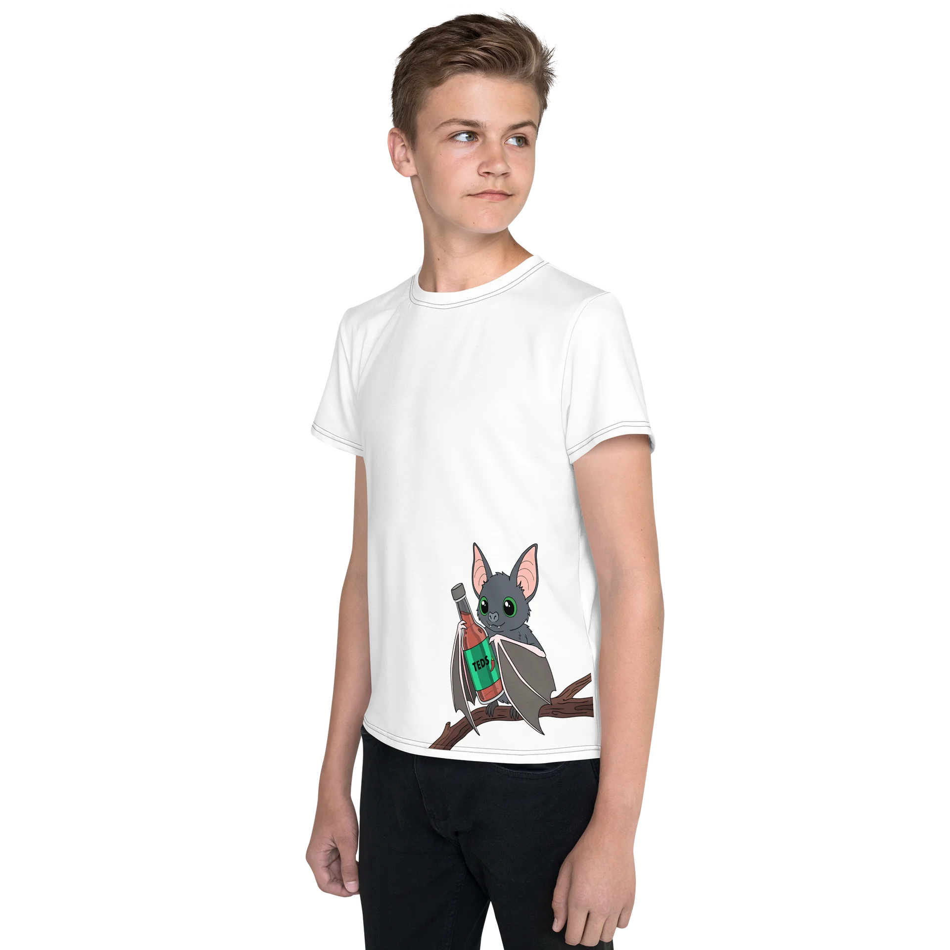 Jnr Spicy Bat Crew Tee product image (3)