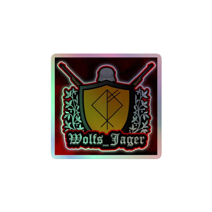 WolfsJager Recruit Holographic Sticker product image (2)