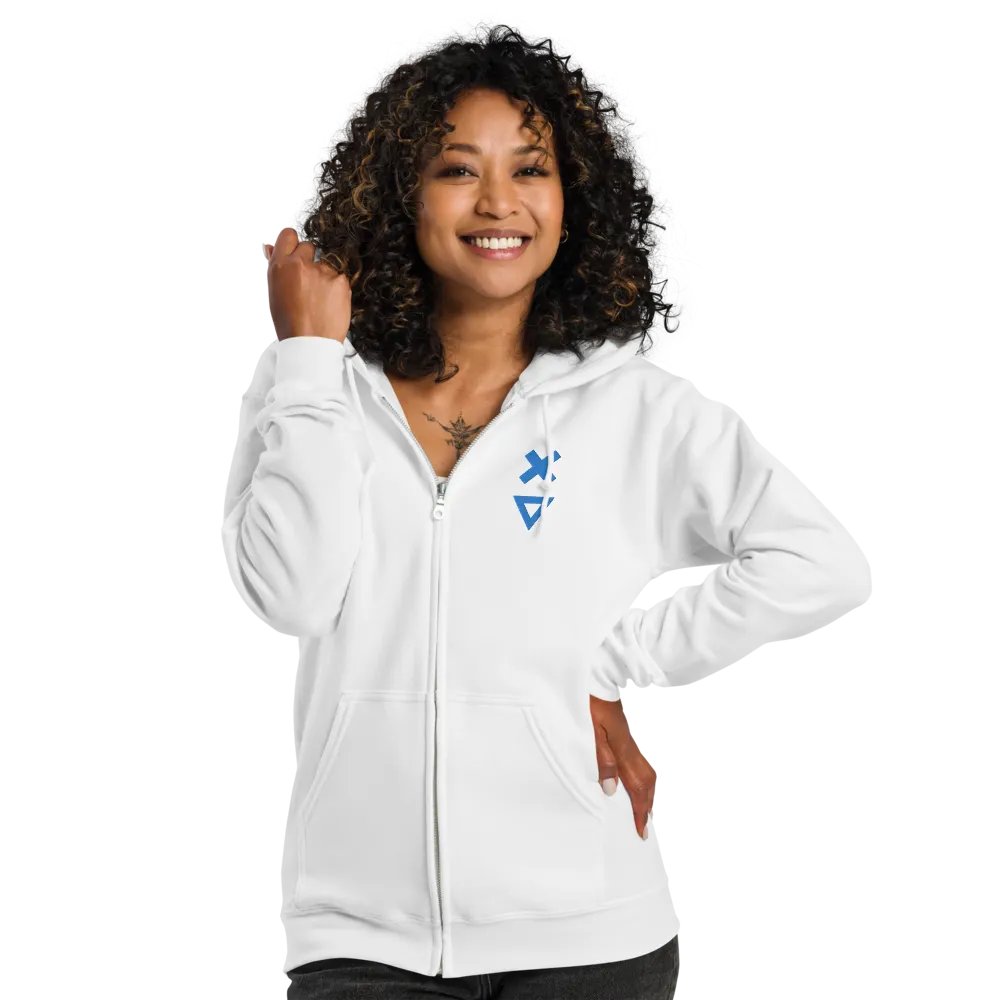 VEE Hoodie — Blue product image (5)