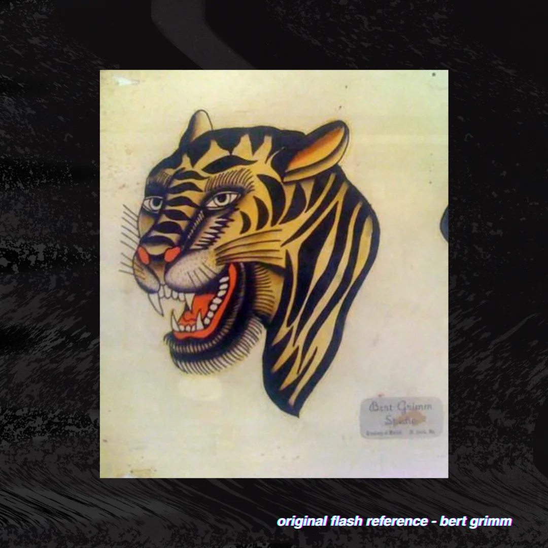 Bert Grimm Traditional Tiger Pattern product image (2)