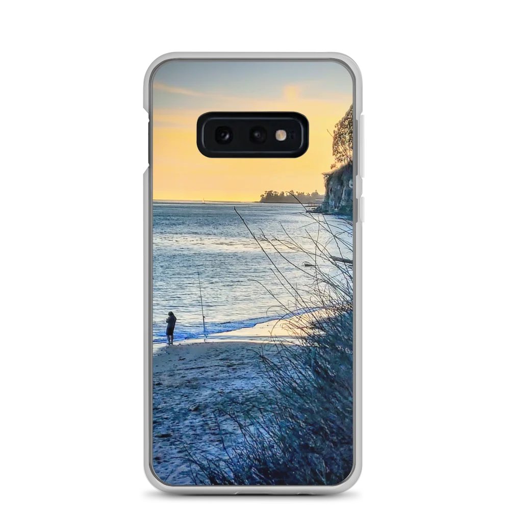 Fishing at Dusk Clear Samsung® Case product image (3)