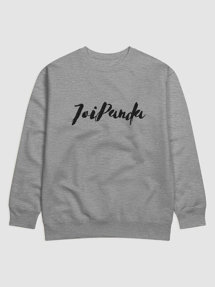 JoiPanda Black Script Sweatshirt product image (1)