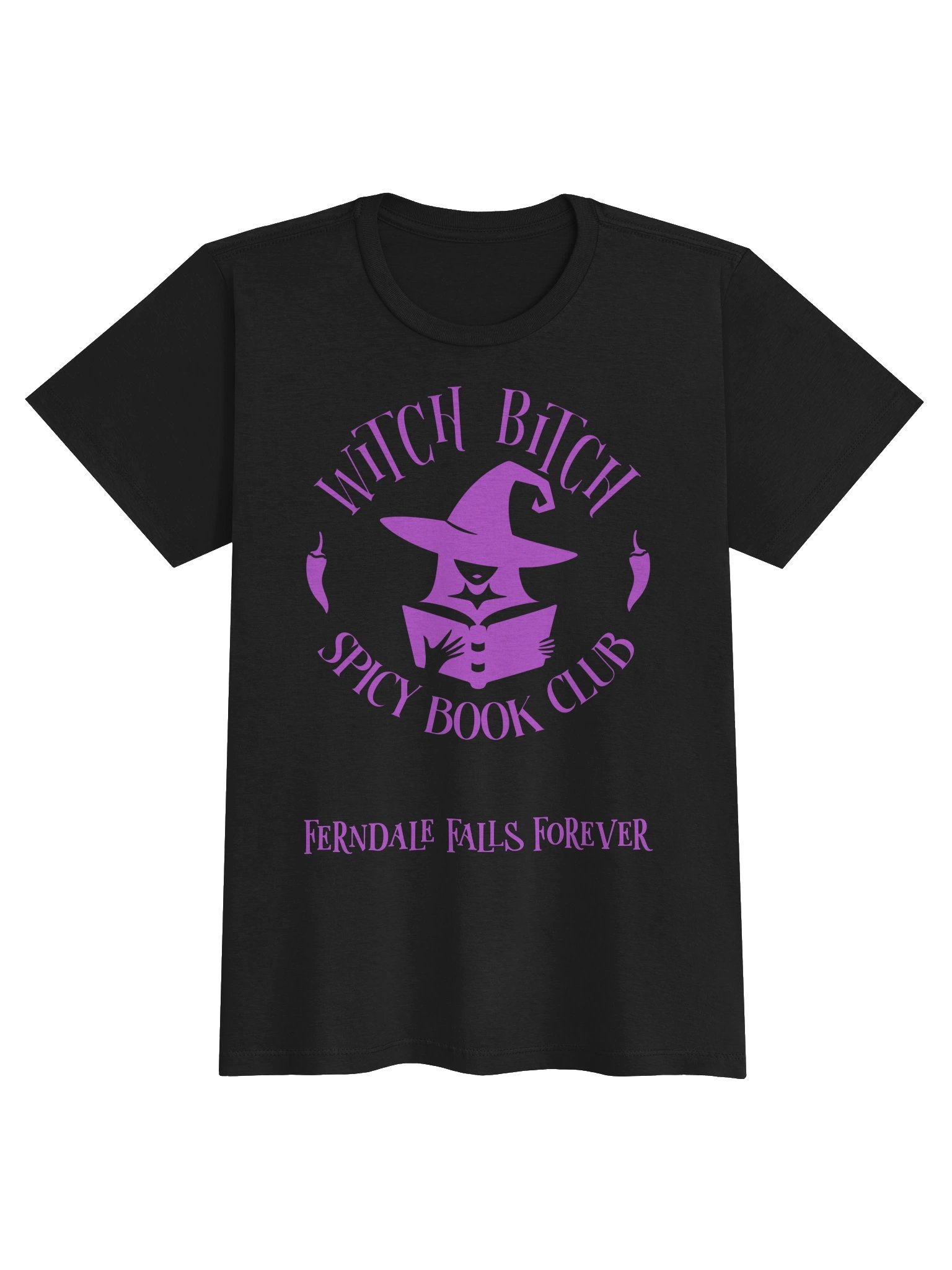 Witch Bitch Spicy Book Club Women's Tee product image (1)
