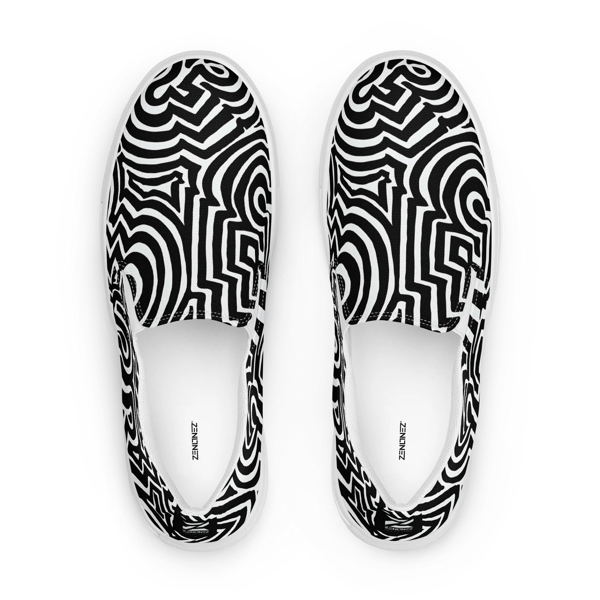 Optical Allusion Women's Slip-On Shoes product image (1)