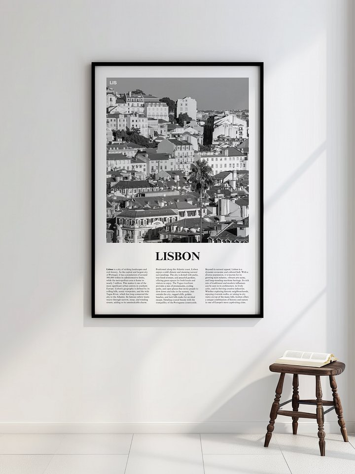 Lisbon 04 Newspaper Poster product image (2)