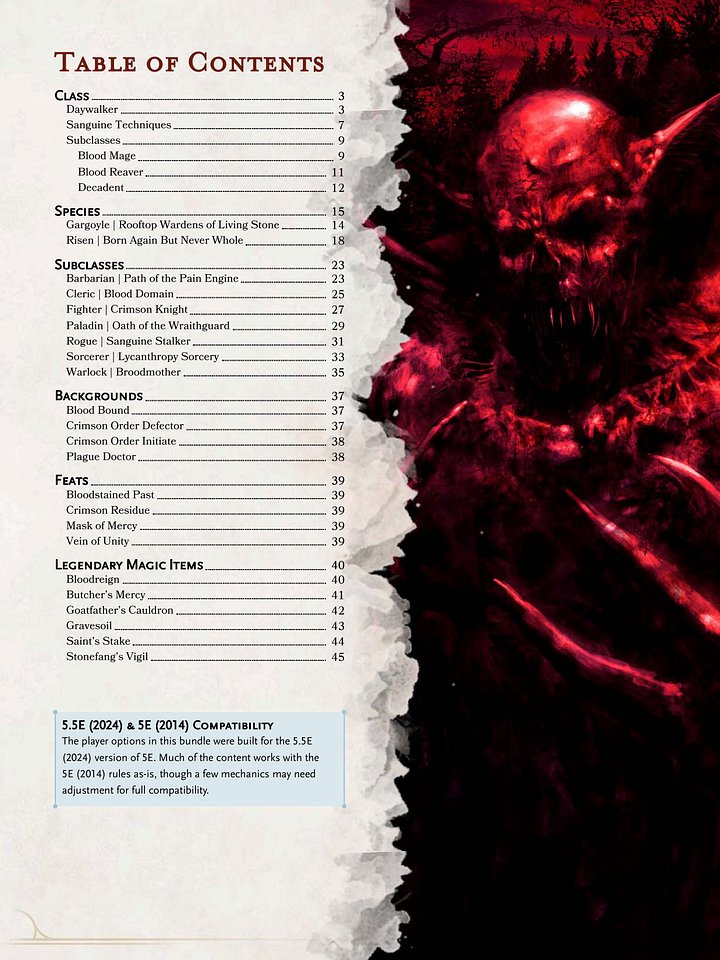 Bloodmoon Rising Collection (PDF Bundle) product image (2)