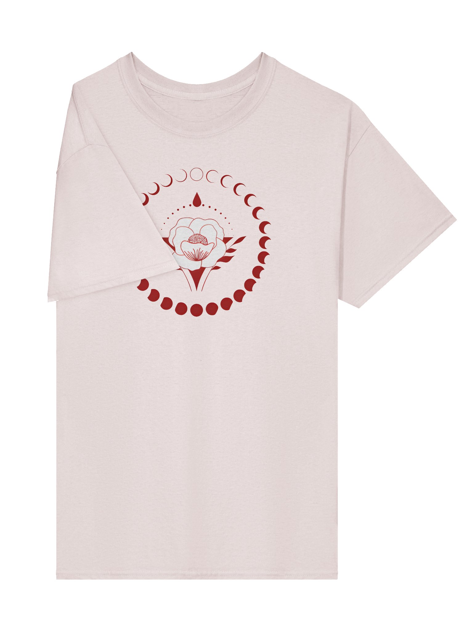 Mystic Full Moon Blooming Rose Well Women Rising T-Shirt product image (28)