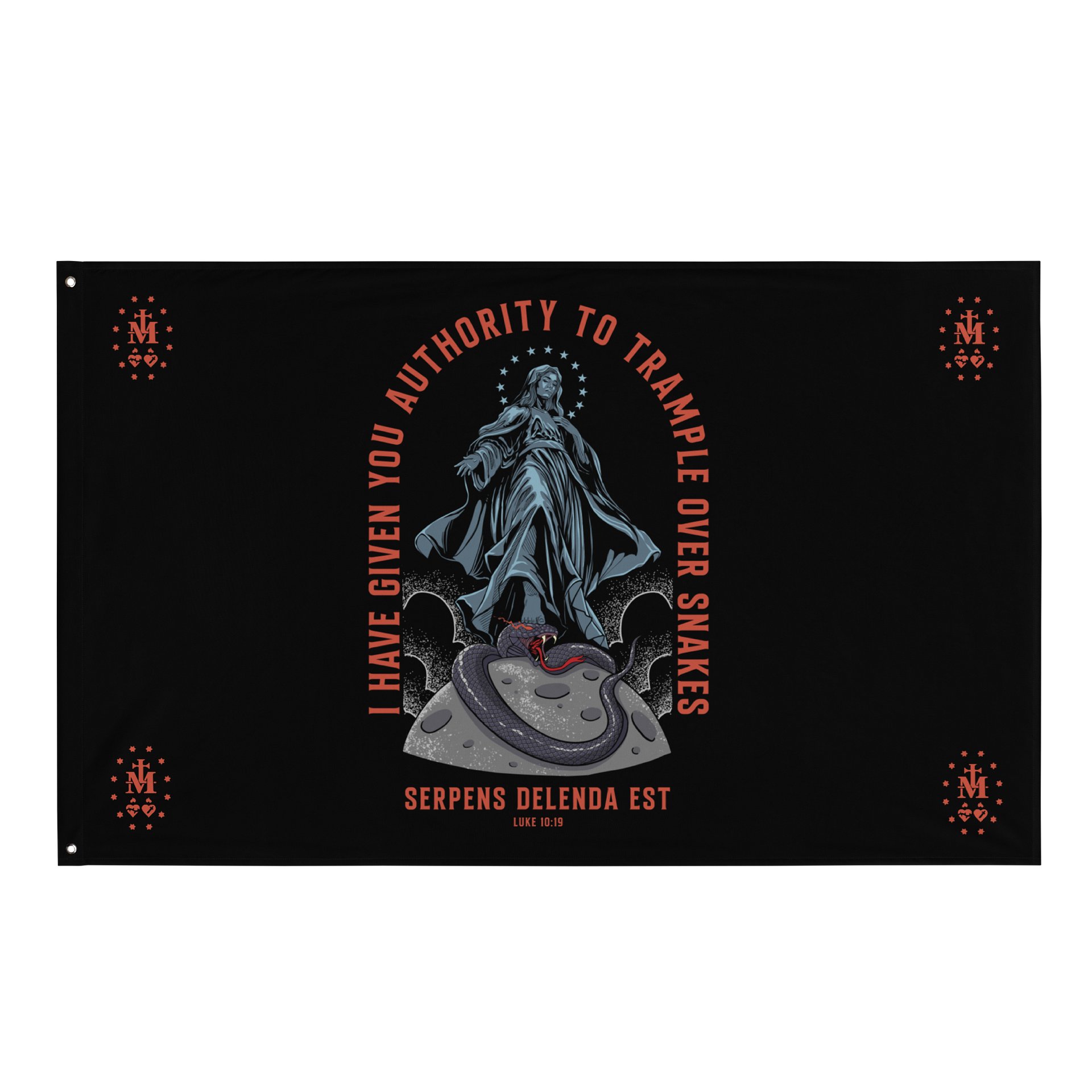 Queen of Heaven and Earth - Flag v2 product image (1)
