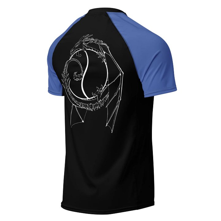 Family Karate Dragon Men's Short Sleeve Rash Guard product image (2)