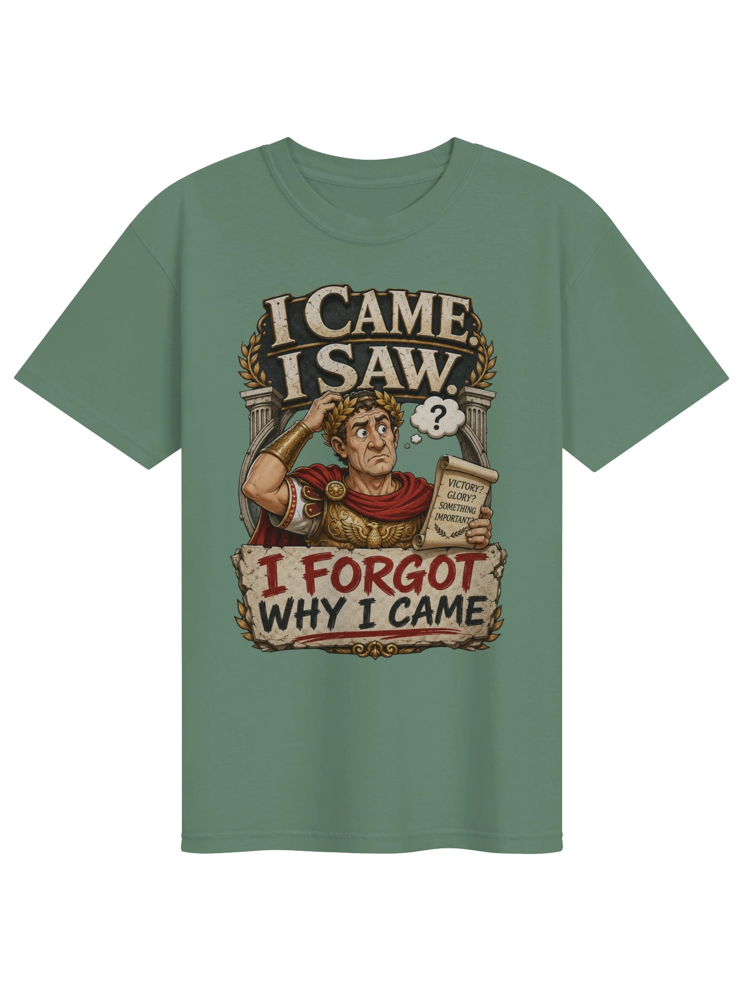 I Came I Saw I Forgot Why I Came Sarcastic T-Shirt product image (12)