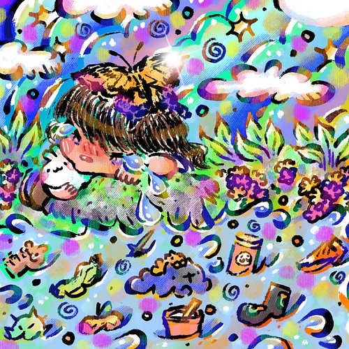 (1/3) Swipe Right on Image ➡️
Rainfall on the Tiger Swallowtail's Mourning 🦋🌳✨️

Layed onto the forest floor
She stayed
Silen...