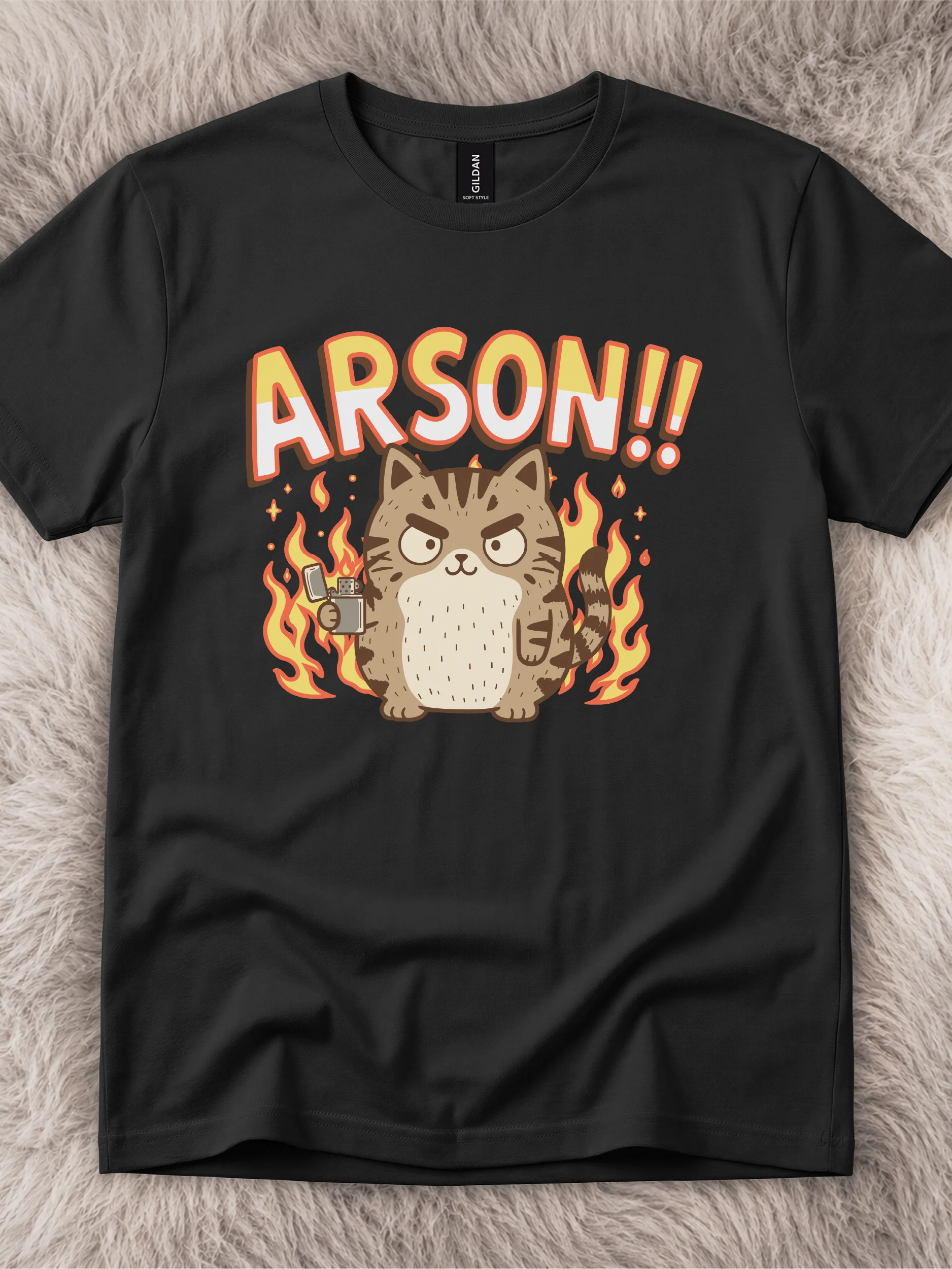 Arson Tabby Tee product image (1)
