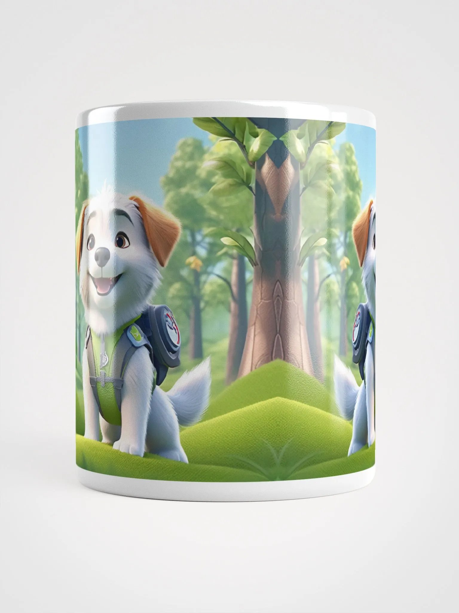 Pup glossy mug product image (9)