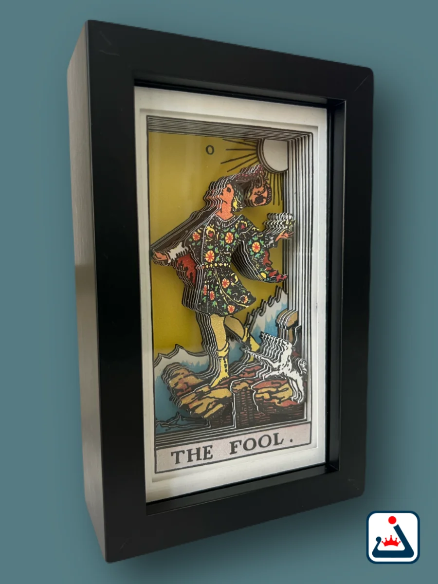 The Fool – 3D Tarot Shadow Box Art product image (3)