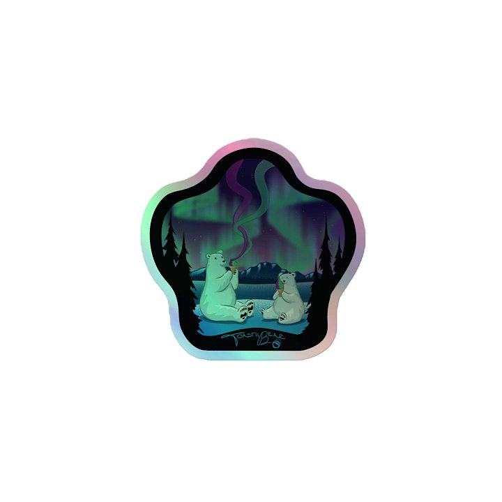 Aurora Swirl - Holo Sticker product image (2)