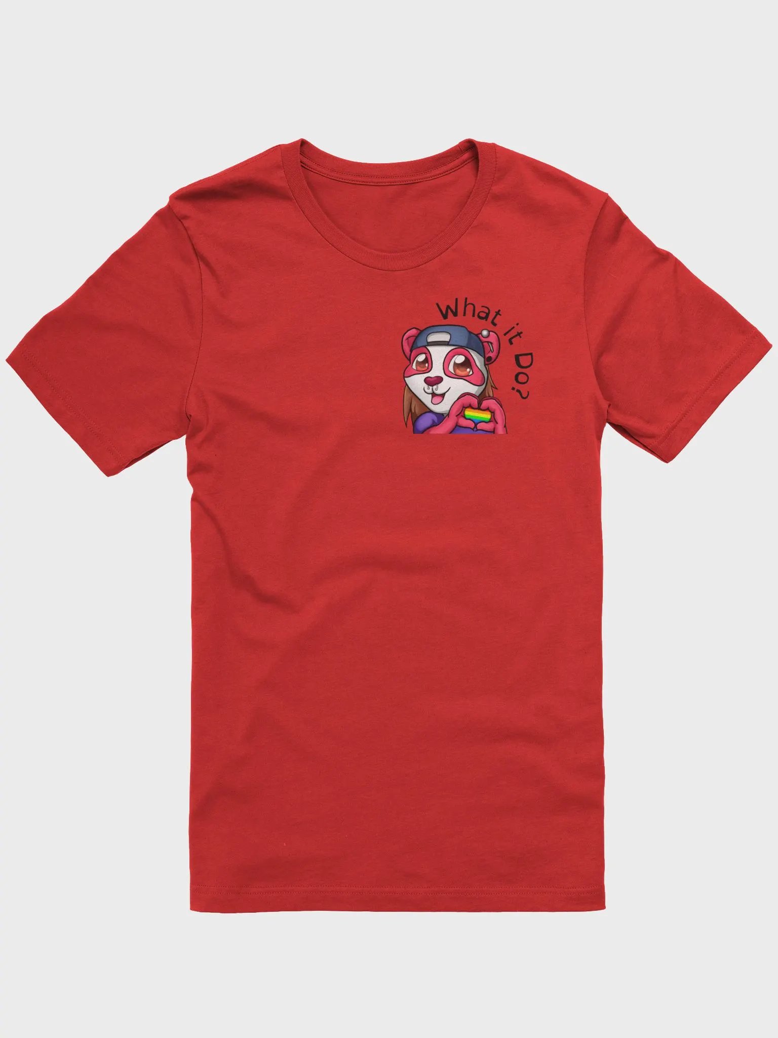 PaisliePanda Cozy Tee w/ Dark Text product image (2)