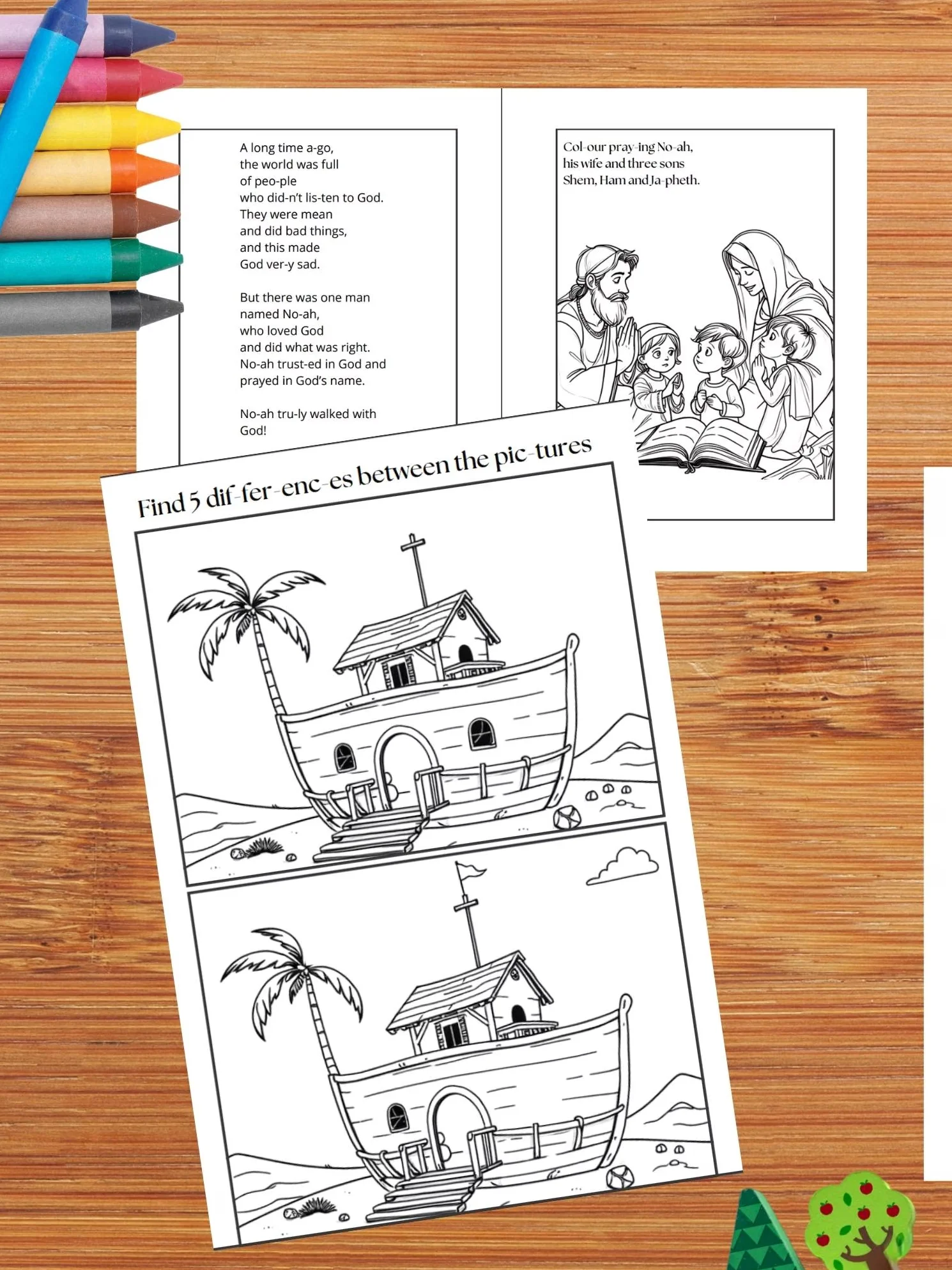 My First Bible Adventures Noah’s Ark Activity Book (24 pages) product image (3)