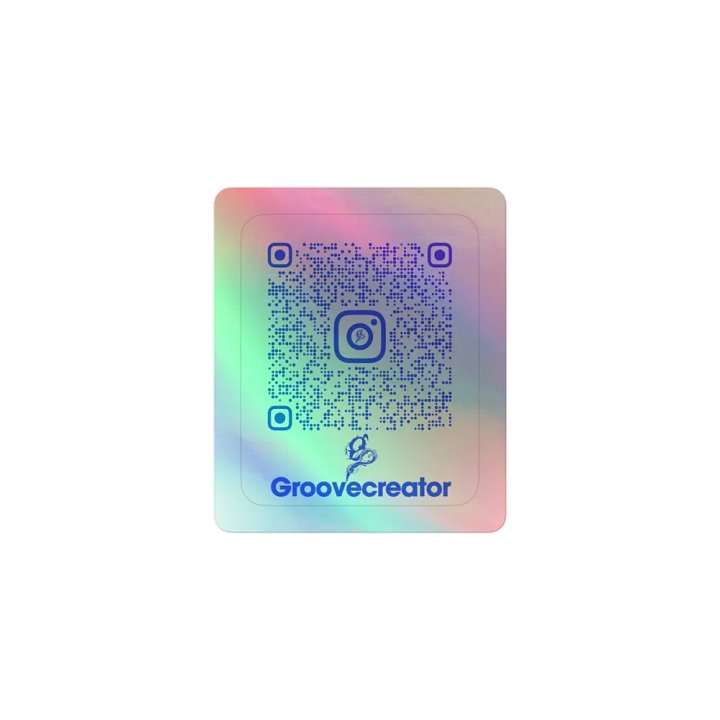 Holographic Groovecreator Stickers product image (1)