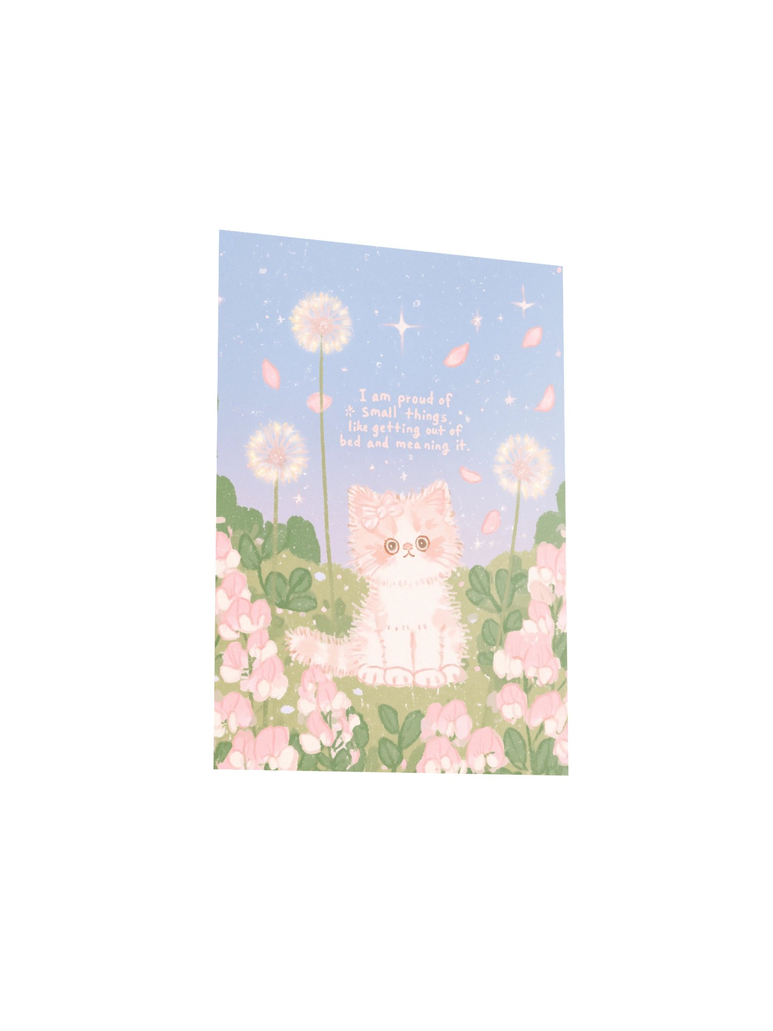 Small Things Cat Motivational Poster product image (22)
