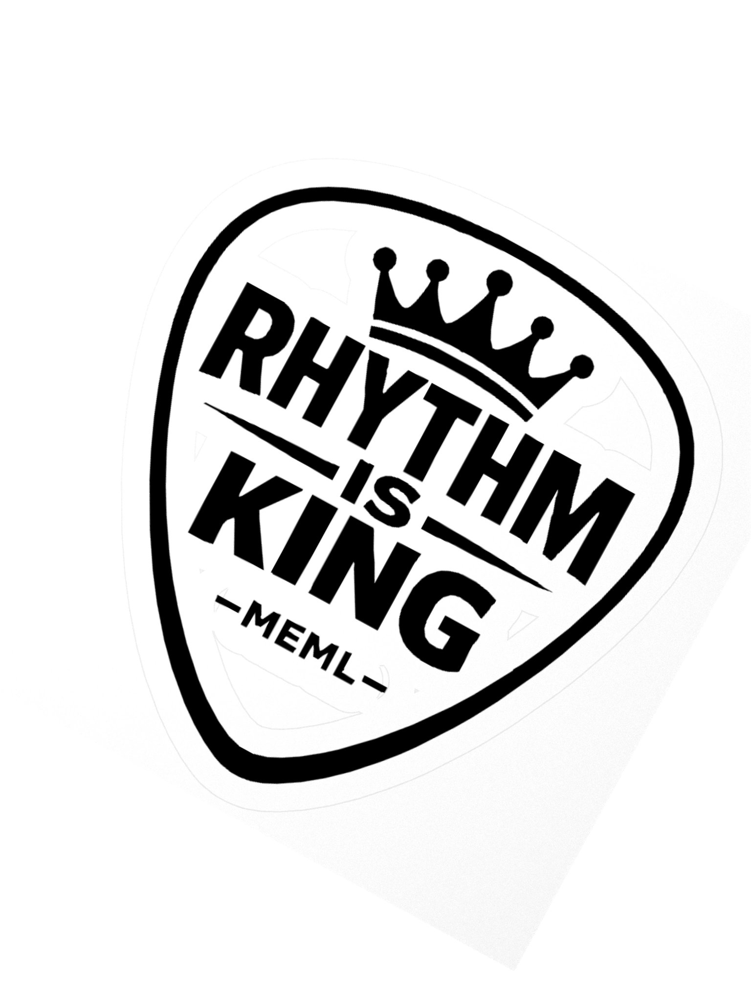 Rhythm Is King Sticker product image (7)
