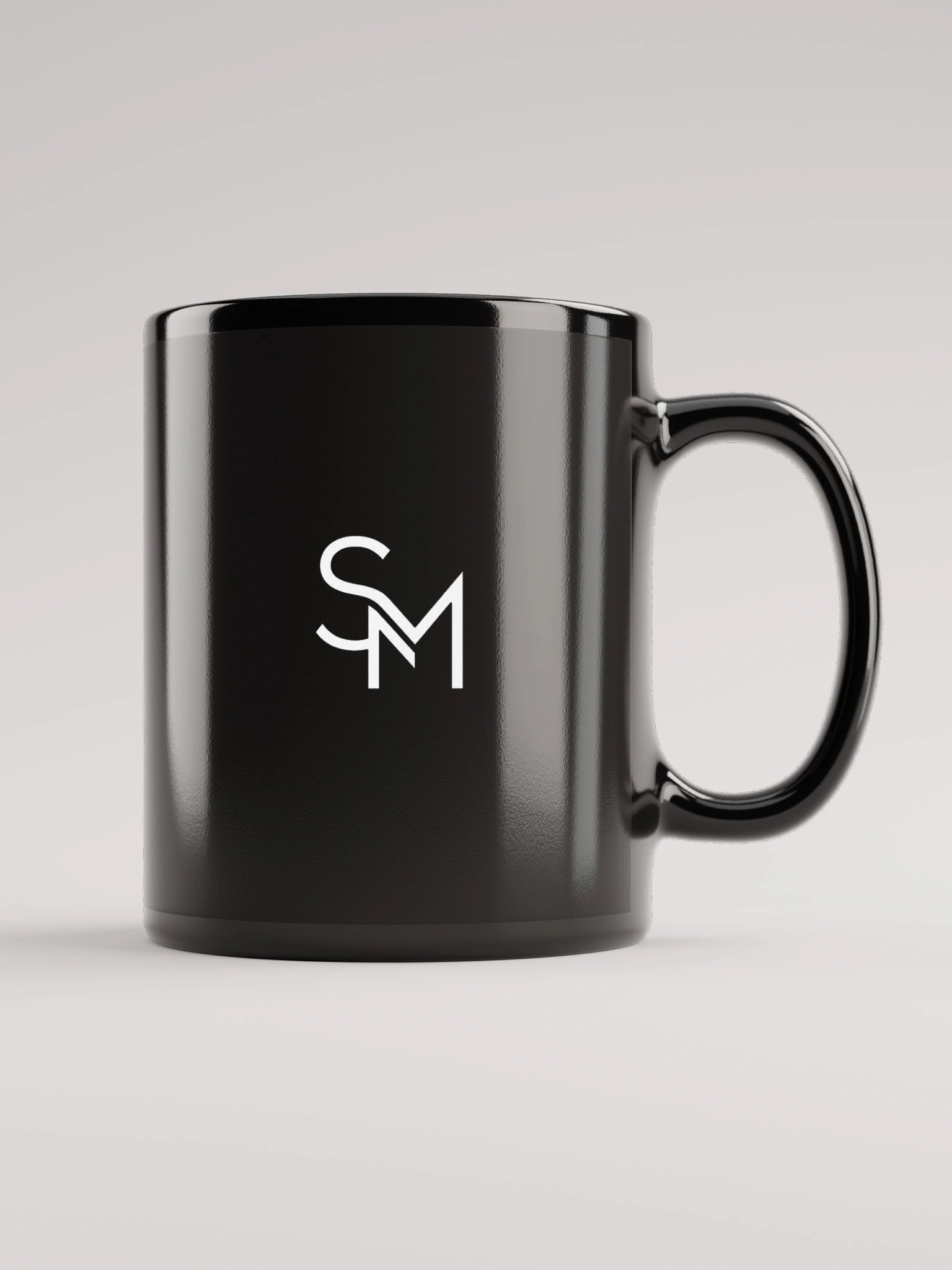 SM Monogram Black Mug product image (6)