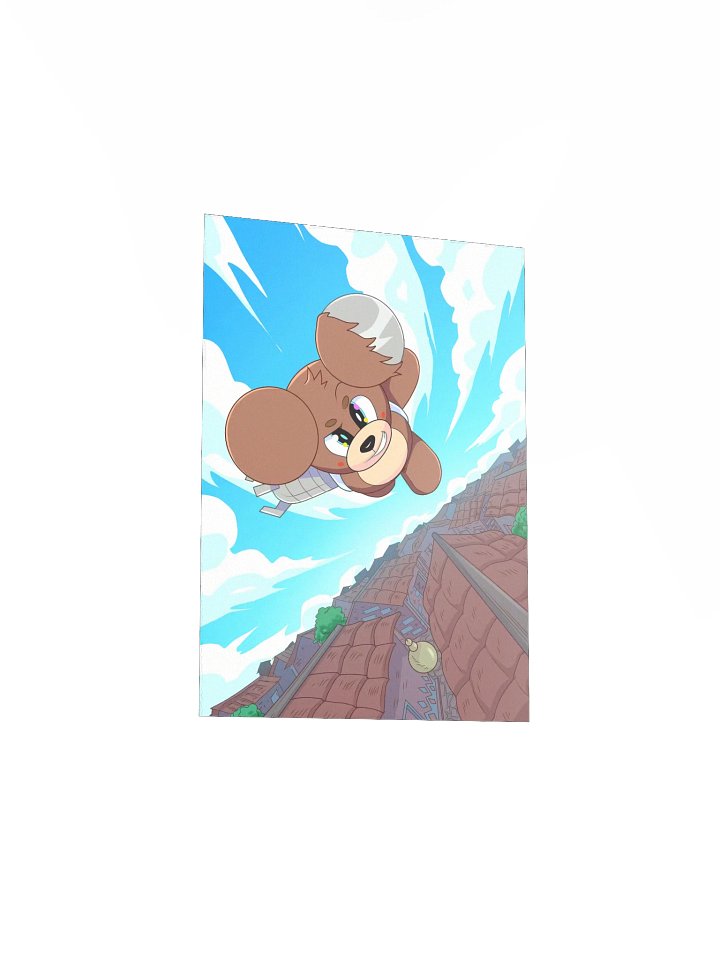 Kid Kuma: Tokyo Flight Print product image (1)