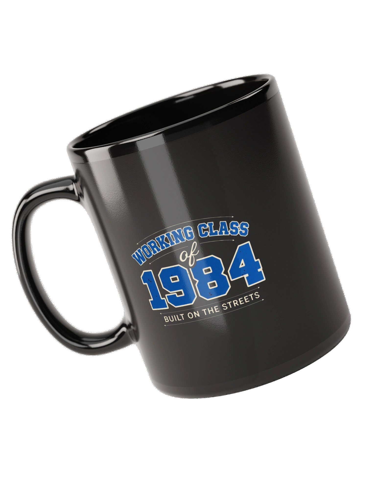 Working Class 1984 Black Glossy Mug product image (9)