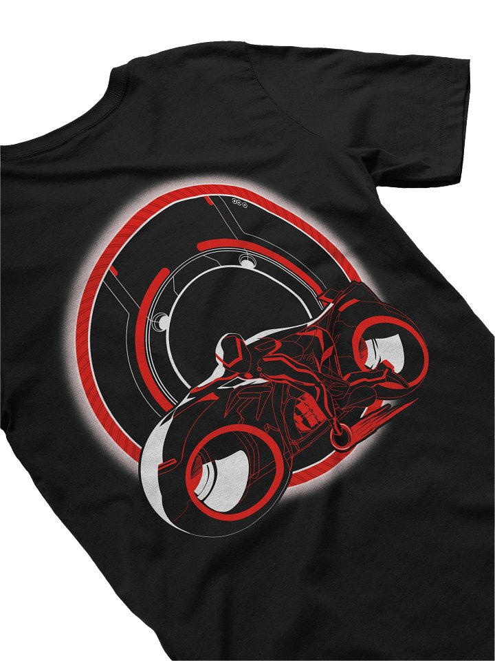 Light Cycle(Red) - Tee(Front & Back) product image (1)