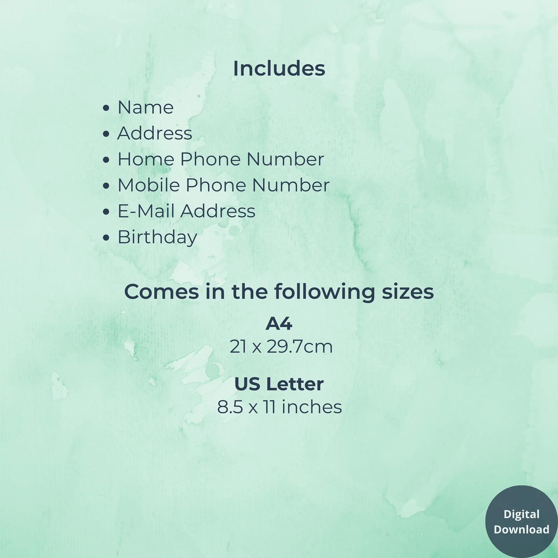 Contact List product image (5)