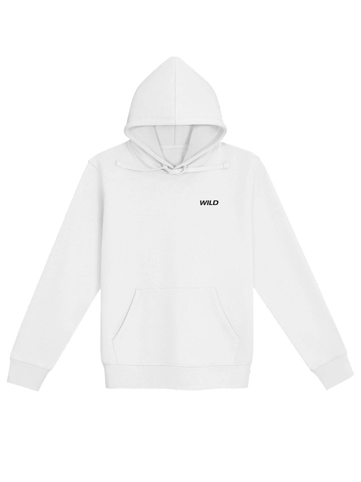 WILD Black Regular Hoodie product image (1)