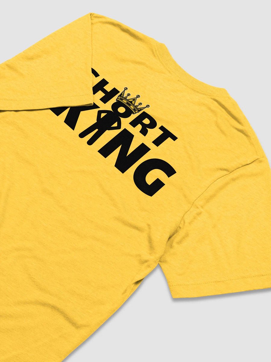 Short King T-Shirt (Black) product image (11)
