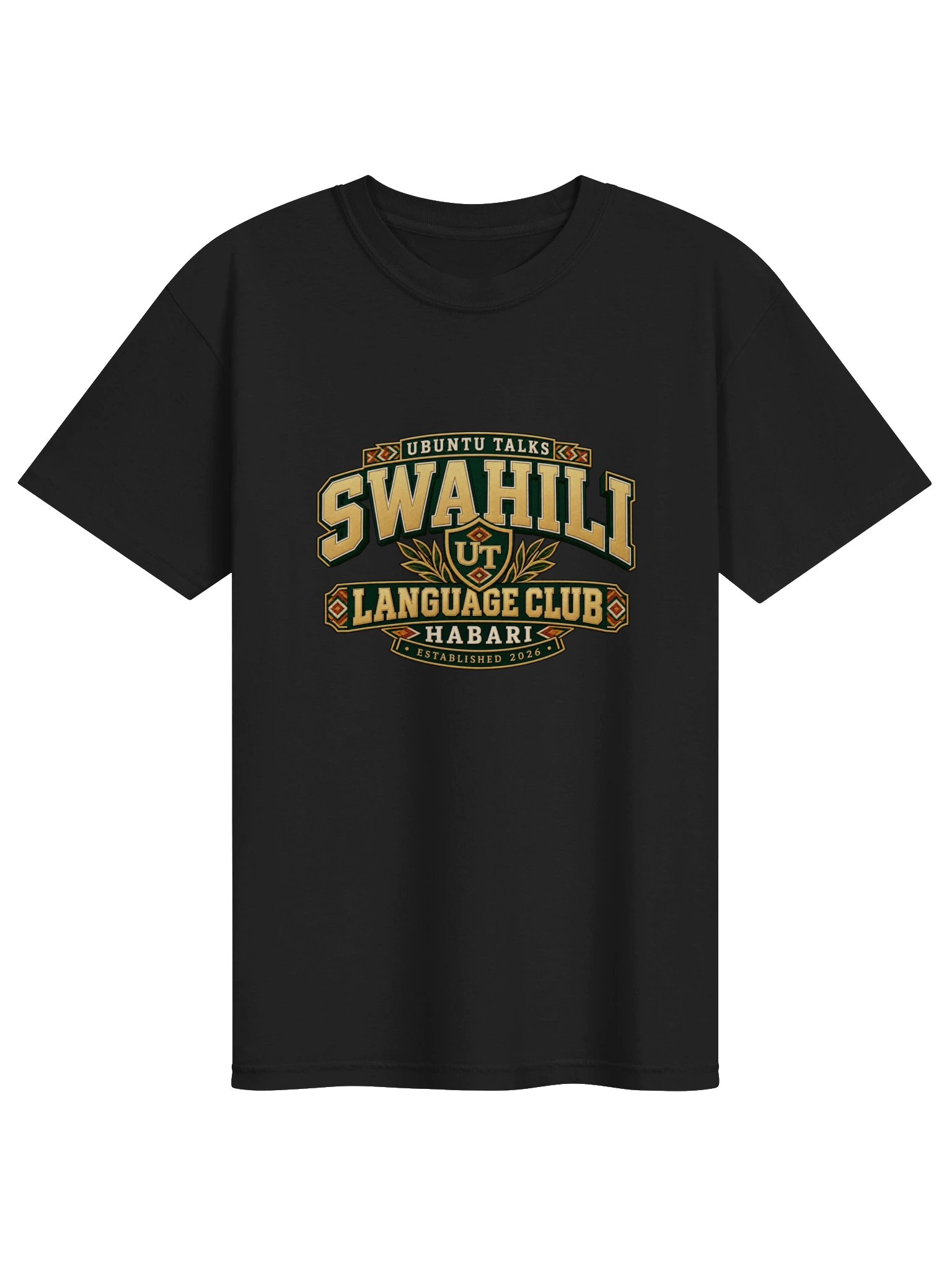 Ubuntu Talks Language Club — HABARI | Swahili Heavyweight Tee product image (1)