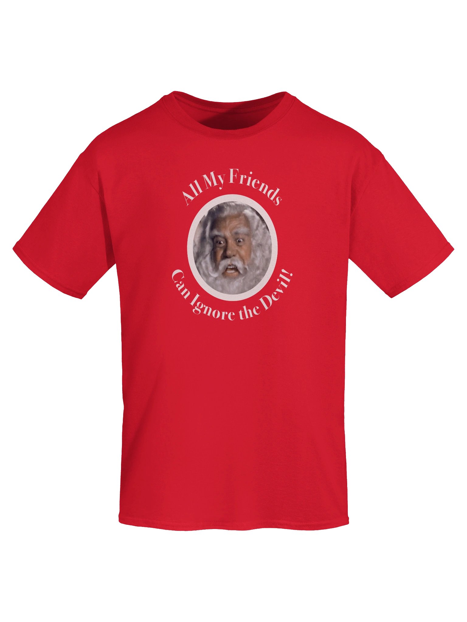Santa Claus -- All My Friends Can Ignore the Devil Tee product image (7)