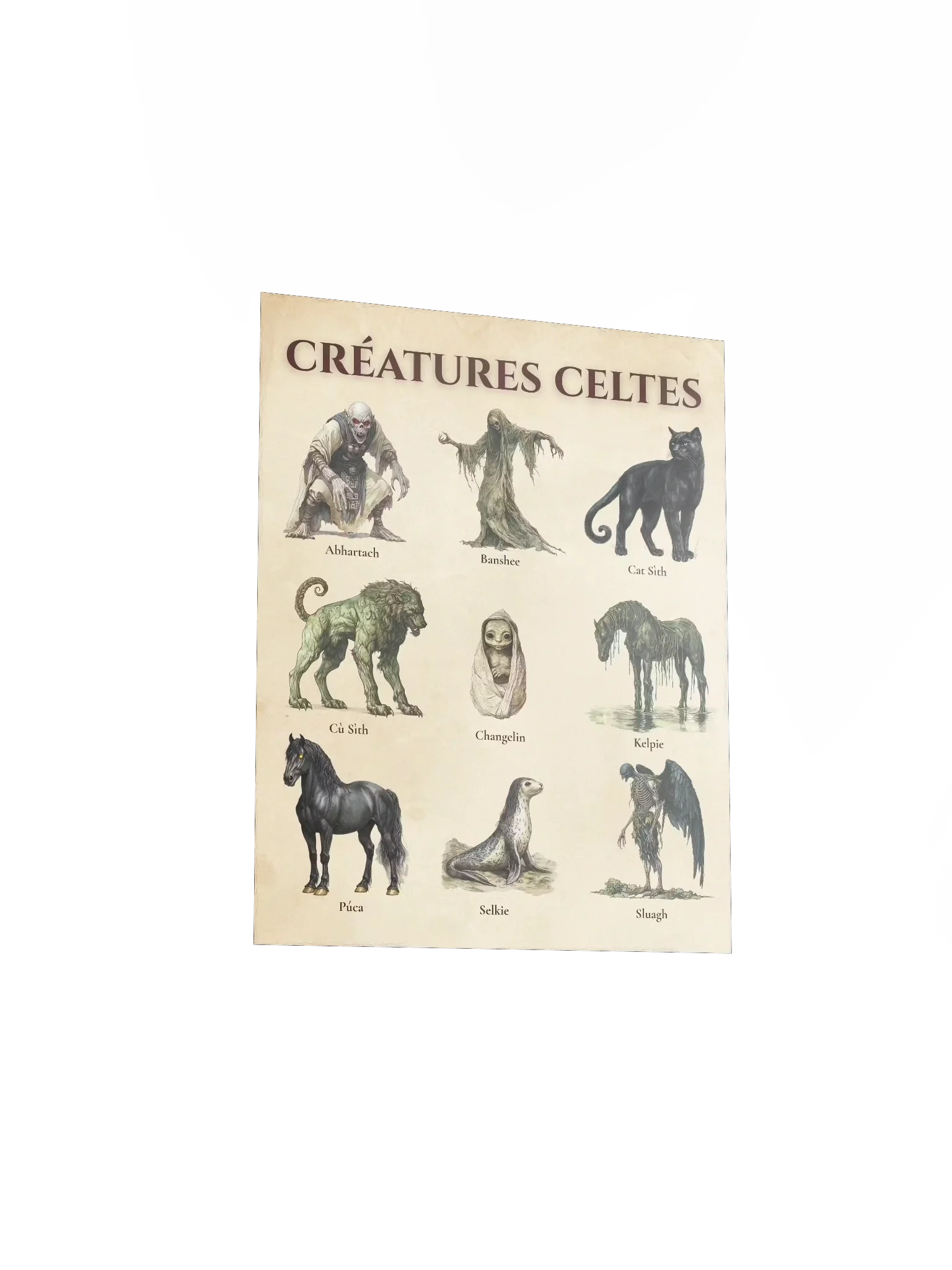 Poster Créatures Celtes - vue 3