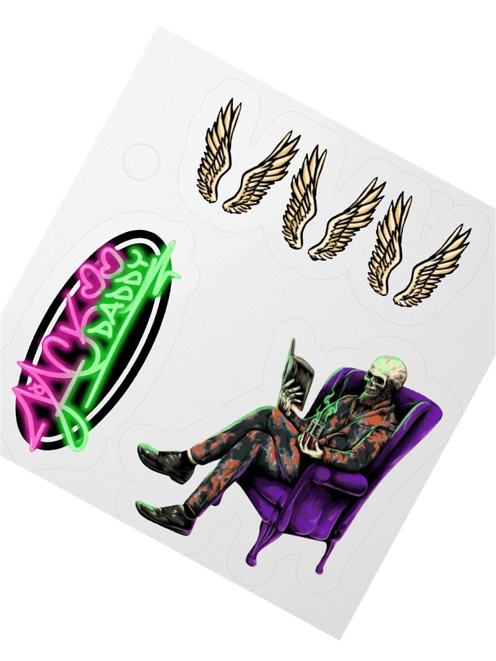 Jack Daddy Sticker Set product image (6)