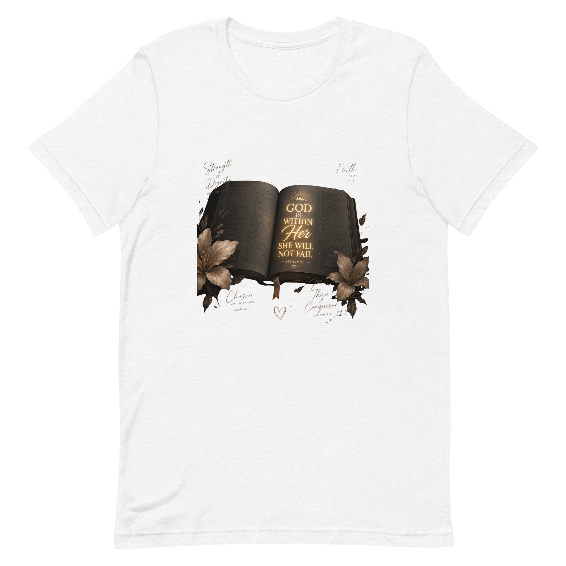 God Is Within Her Faith Tee product image (2)