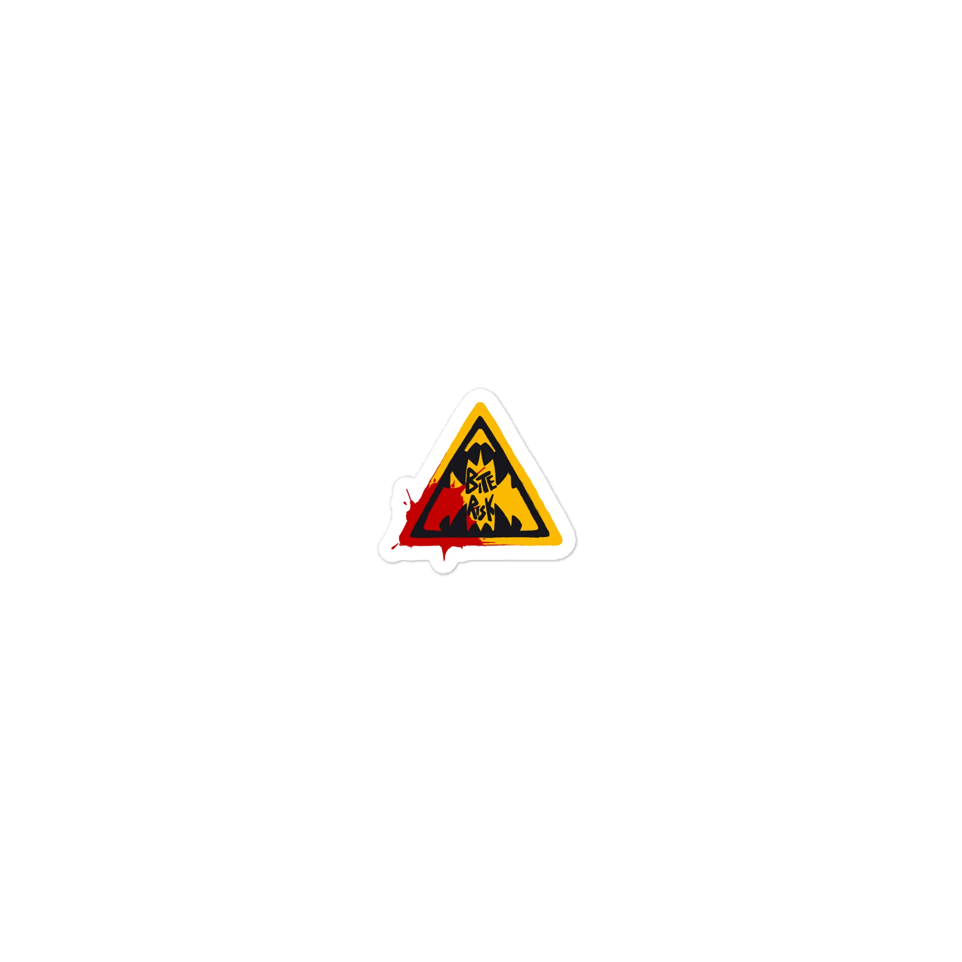 BITE RISK Sticker product image (2)
