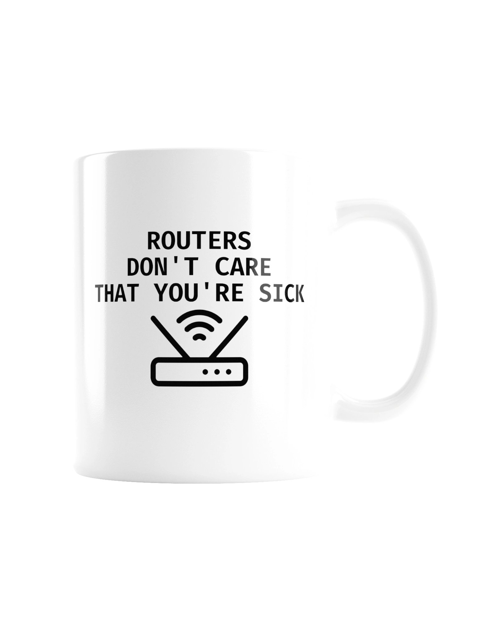Routers Dont Care Mug product image (8)
