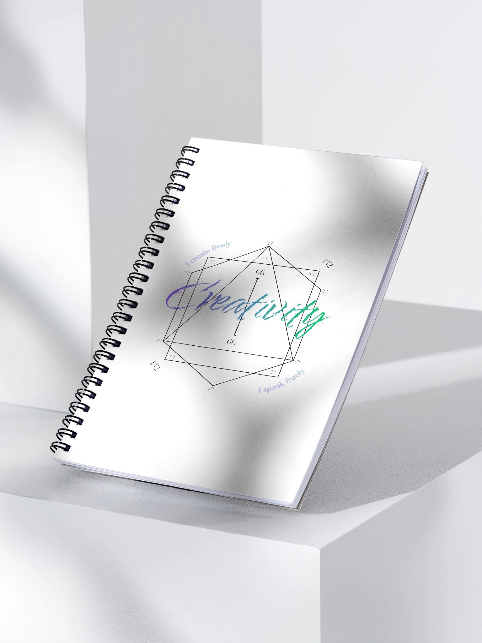 Creativity 132 Vibrational Notebook product image (3)