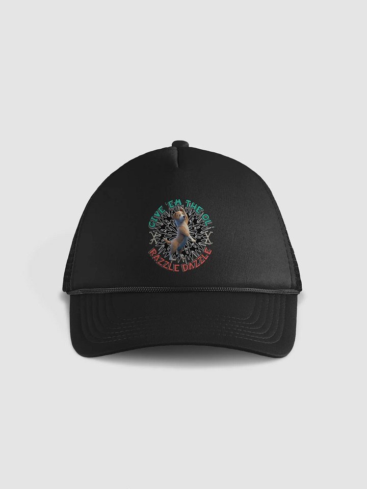 Razzle Dazzle Dog Paws Foam Trucker Hat product image (1)