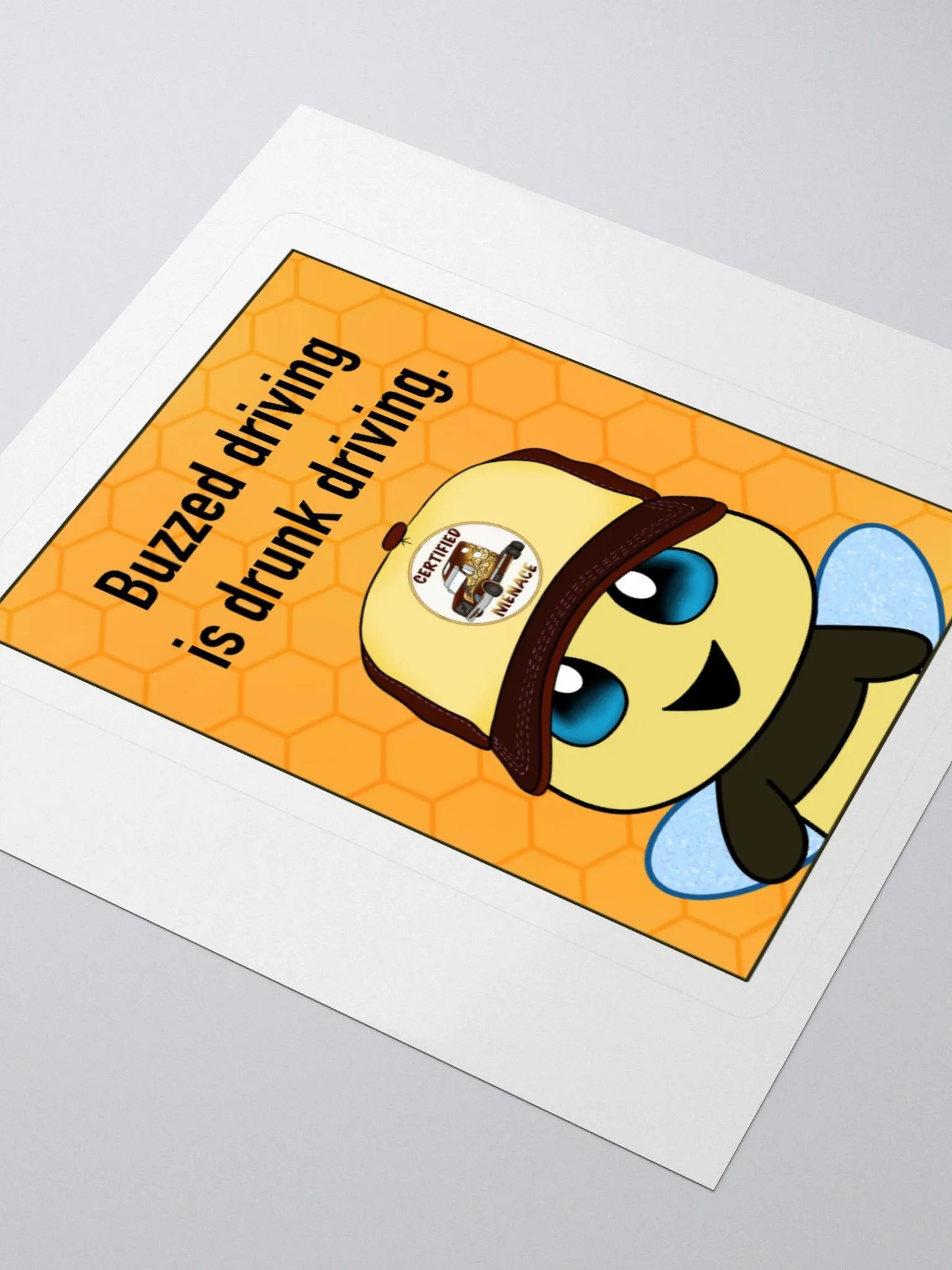 Buzzed Driving Sticker product image (7)